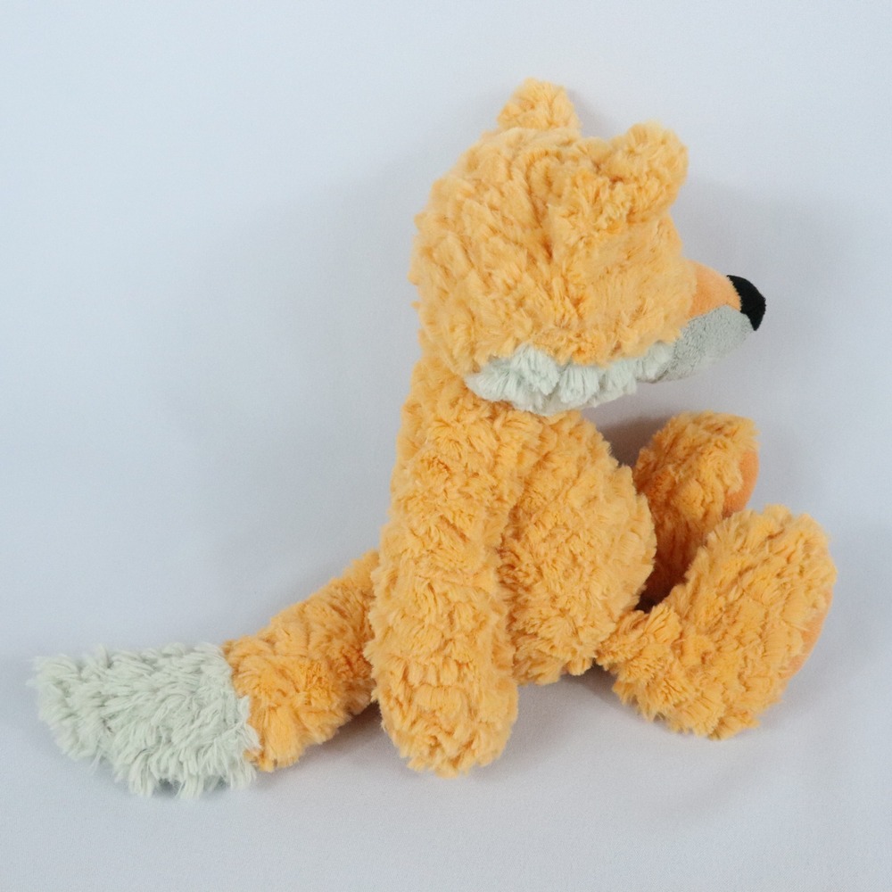 Nat & Jules Demdaco Orange Russet Floppy Fox Plush Stuffed Animal 14" - Picture 4 of 8